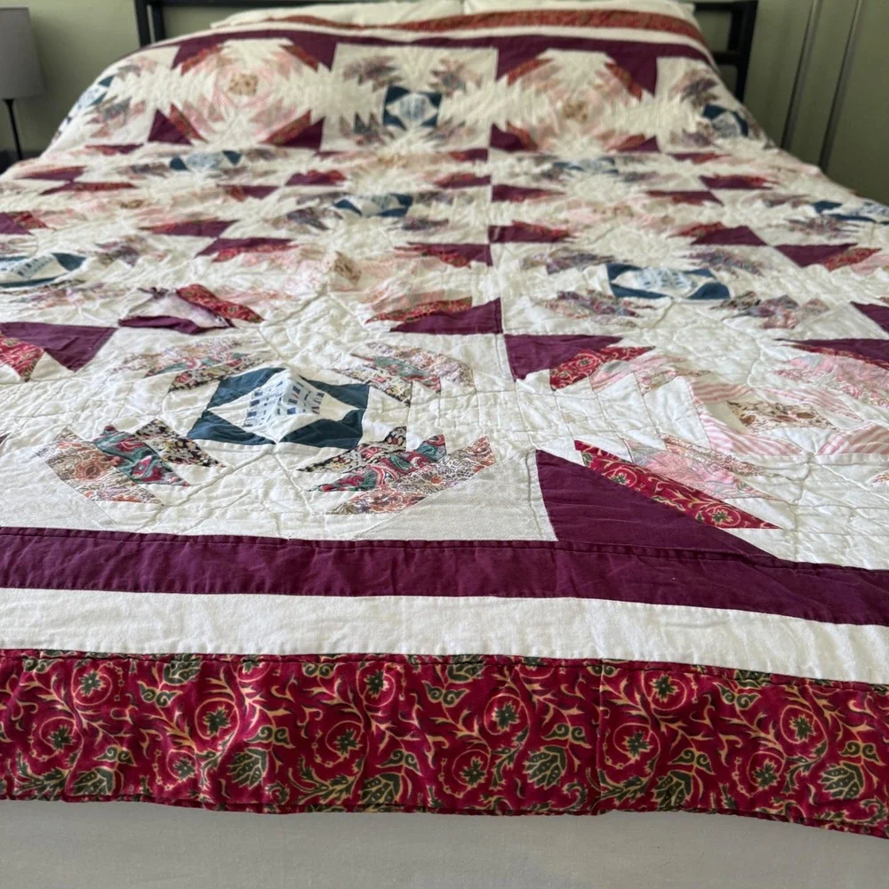 Handmade handcrafted patchwork
